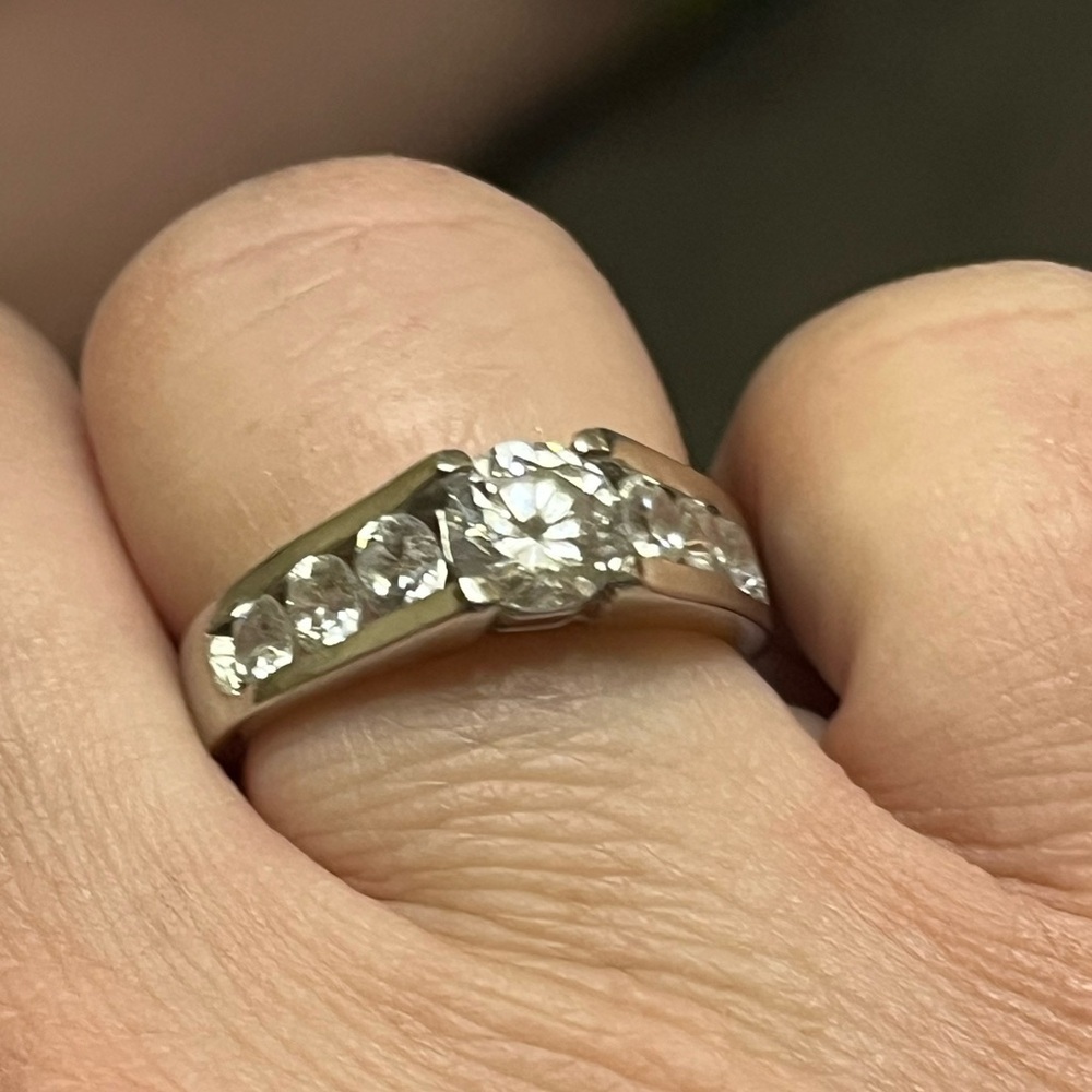 Channel Set Engagement Ring - Picture 16 of 16